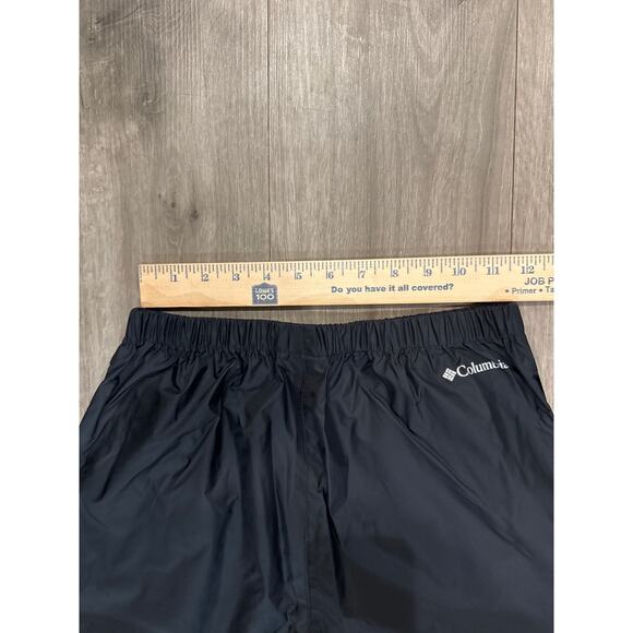 Columbia Rain Pants Black Unisex Waterproof Size Youth Large 14-16 - Picture 5 of 10